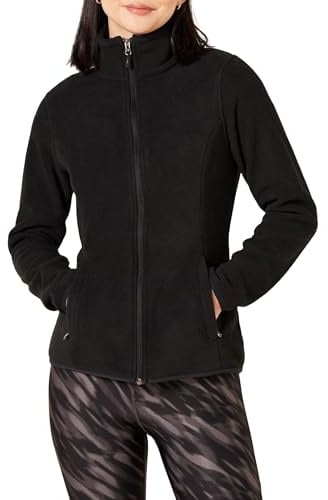Amazon Essentials Damen Klassische Passform Polarfleece-Jacke mit Reißverschluss (Erhältlich in Übergrößen)