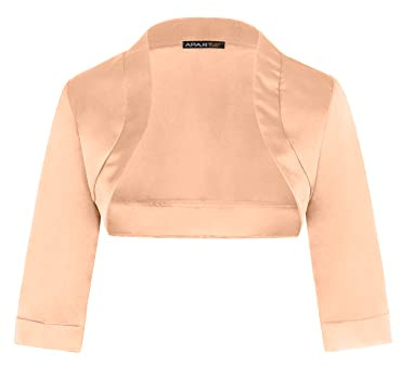 ApartFashion Damen Satin-Bolero Pullover