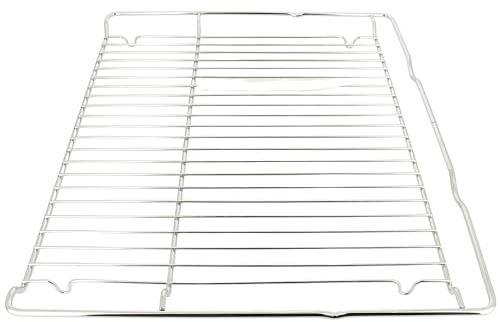 Ofengitter für Bosch-Herd, 455 x 375 mm, Universal-Backofen, kompatibel mit Bosch, Siemens, Neff, Blaupunkt, Viva, 00577170 HEZ634000 Z11CR10X0 Ofenrost, robust
