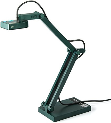 IPEVO V4K Ultra High Definition 8MP USB-Dokumentenkamera - Mac OS, Windows, Chromebook, Zoom, Microsoft Teams, OBS für Live-Demo, Webkonferenzen, Fernunterricht