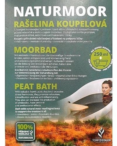 Medizinprodukt NATURMOOR Moorbad Badezusatz – CE zertifiziertes Bad mit Naturmoor Klasse I, Wärmebad zur unterstützenden Anwendung & Entspannung