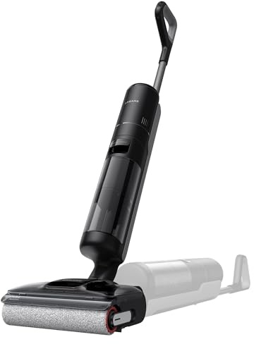 dreame H12 Pro FlexReach Nass- und Trockensauger, Flaches 180°-Design, Trocknung in 5 Minuten, 18.000 Pa Saugkraft, 90 °C Heißwäsche, Doppel-Kantenreinigung, Reinigung in 50 Minuten