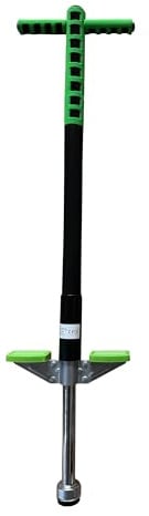 Relaxdays Pogo Stick, für Kinder, Springstock bis 35 kg, gepolststert, Sprungstab Outdoor, rutschfest, Edelstahl, Farben