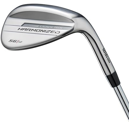 Wilson Harmonized Wedge, Für mühelose Präzision, Intuitives Design, Linkshänder, Silber/Schwarz
