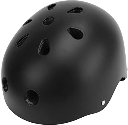 Tbest Skaterhelm, Skateboard Helm Fahrradhelm EPS-Stoßdämpfung Skating-Roller-Helm Multisport-Helm Verstellbarer Elektroroller Schutzhelm für Kinder und Erwachsene