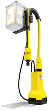 Kärcher 18 V Akku-Fasspumpe BP 2.000-18 Barrel, Wasserdruck: 2 bar, Fördermenge: 2.000 l/h, Eintauchtiefe: max. 1,8 m, Förderhöhe: max. 20 m, verwendbar mit dem Kärcher 18-V-Akku, ohne Akku