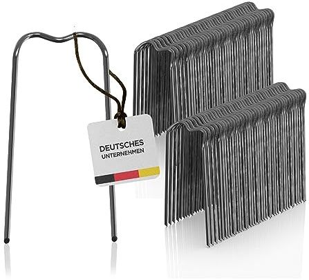 Talvani Premium Patenthaften Römerhaften Strohblumennadeln - Krampen für Kränze und Floristikbedarf - 7mm | 10mm | 17mm x 25mm | 30mm | 35mm | 50mm