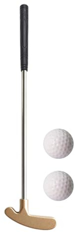 Two Way Putter Club, Zwei-Wege-Kid Putter Minigolfputter Für Kinder, Golfputter Zinklegungskopf Edelstahl-Wellen-TPR Grip, Putter Golf Clubs Für Kinder, Junior Und Erwachsene