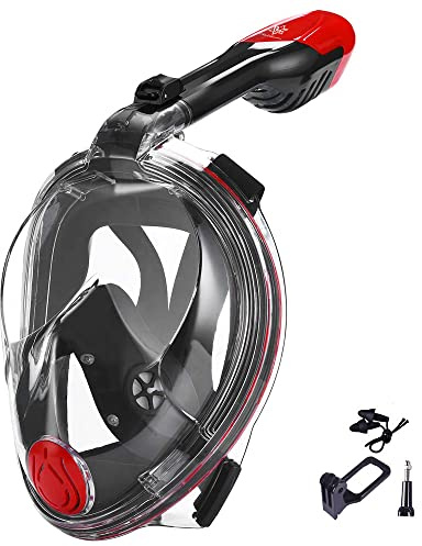 VILISUN Schnorchelmaske Erwachsene inkl. Tragetasche - CO2 Sichere Snorkeling Mask - Tauchermaske - Tauchmasken - Tauchmaske Kinder - Schnorchelset - Taucherbrille Schnorchel