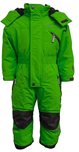 Outburst - Kinder Jungen Kleinkinder Funktions-Skioverall Schneeanzug gefüttert wasserdicht 10.000 mm Wassersäule atmungsaktiv Winddicht, hellblau - 3713970