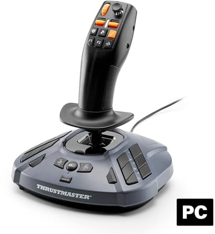 Thrustmaster SimTask FarmStick Multifunktionaler PC Joystick für Landwirtschafts- und Baumaschinen-Simulationen
