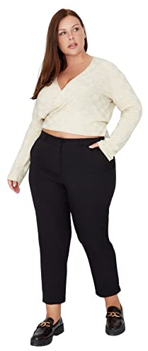 TRENDYOL Damen Carrot Plus Size Pants Hose