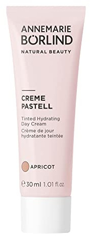 ANNEMARIE BÖRLIND GETÖNTE CREMES Creme Pastell Apricot 30 ml | Getönte Tagescreme, Leichtes Make-up, Mattierende Gesichtscreme, Feuchtigkeitsspendend & Tönend, Leichte Textur, Pflegend