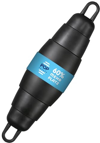 POP Fender Teleskop Bootsfender – Patentiertes Premium Fender System mit 60% Platzersparnis, wartungsfrei ohne Luft, geräuschlos & rumpfschonend für Segelboot & Motorboot