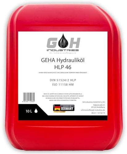 10 L Hydrauliköl HLP 46 ISO VG 46 nach DIN 51524/2 ISO 11158 HM Kanister 10 Liter