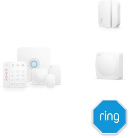Ring Alarm-Set - XL mit Außensirene | Alarmanlage für Haus & Wohnung mit WLAN und Sensoren | Alarm-Benachrichtigungen direkt auf dein Smartphone | haustierfreundlich | Alexa-kompatibel