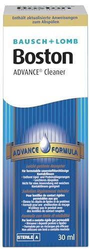 Bausch + Lomb Boston Advance Cleaner - Kontaktlinsenreiniger für harte Kontaktlinsen, 1 x 30 ml