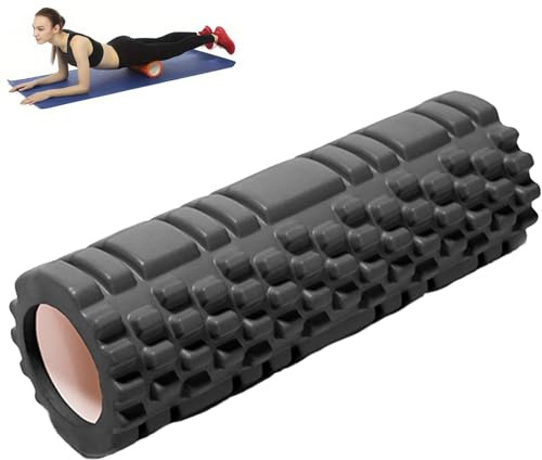 30 * 10cm Faszienrolle Wirbelsäule, Massagerolle, Fazienrolle Rücken, Faszienrolle Rücken Zur Muskelverspannungen Lindern, Massagerolle für Wirbelsäule Beine