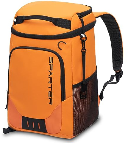 SPARTER 21L/28L Kühlrucksack, 33/49 Dosen Kühltasche Rucksack, Isoliert Thermo Rucksack, Auslaufsicher, Wasserdicht, Leicht, Tragbare Weiche Kühltasche Für Picknicks, Camping, Strand, Reisen