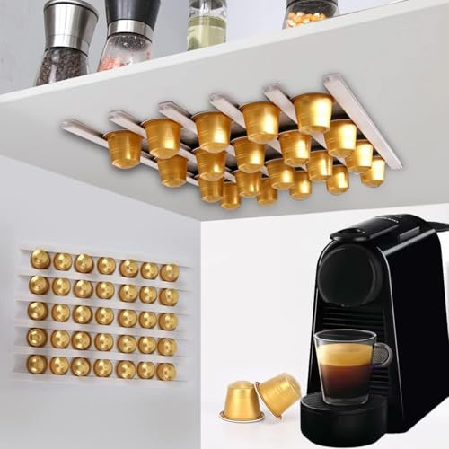 Ataraxia Home Kapselhalter für Dolce Gusto Krups und jede Marke, Kapselspender für Dolce Gusto und Kaffeekapselhalter, kompatibel mit Tassimo kapselhalter, kapseln aufbewahrung(6 Weiß)