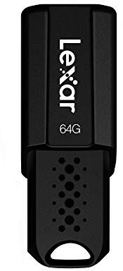 Lexar JumpDrive S80 USB 3.1 USB Stick 64GB, Bis Zu 150MB/s Lesen, Flash-Laufwerk für Computer, externe Speicherdaten, Foto, Video (LJDS080064G-BNBAG), Schwarz
