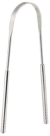 Zungenreiniger Edelstahl, U-Form Tongue Scraper, Tongue Cleaners, Sicher und Komfortabel, Fördern Sie die Mundhygiene