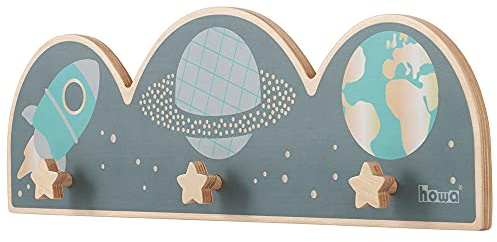 howa Wandgarderobe Garderobe space für Kinder aus Holz 8801