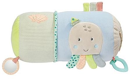Fehn Krabbelrolle Meereskinder – Baby Krabbelhilfe Rolle mit niedlichen Meerestieren - Babyspielzeug Krabbeltier mit Spielfunktionen - Krabbelspielzeug für Babys und Kleinkinder