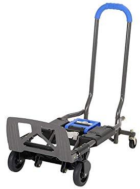 COSCO Shifter 135kg Multi Funktion Klappbar Handwagen und Sackkarre (Blau), 42.3*34.9*125.1 cm