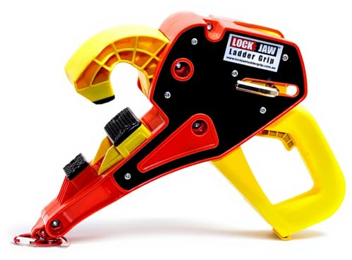 Lock Jaw Ladder Grip - Ladder Safety Clip - Feel Secure on Your ladders and Climb Safer (Pack of 1)