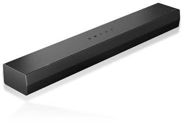 LG S20A 2.0ch Kompakte Soundbar (50W) mit Dolby Audio (AI Sound Pro, Wow Interface, Bluetooth, HDMI ARC, Wandmontage möglich) [2024], Schwarz