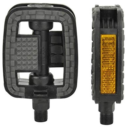 Fischer Erwachsene Pedale Pedale Tour Kunststoff Antirutsch, schwarz, One Size, 85835