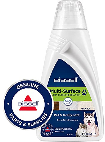 BISSELL Mehrflächen-Reinigungsmittel für Haustierhaushalte mit Febreze, für BISSELL Mehrflächenreiniger, 1 l, entwickelt zur Entfernung alltäglicher Verschmutzungen, 2550