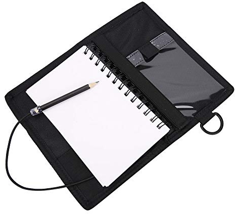 Tbest logbuch tauchen, unterwasser schreibtafel, Tauchschiefer, U-Boot-Notebook Tauchen Unterwasser-Notebook Wasserdichtes Papier-Molkereibuch mit Bleistift für Wassersport Tauchen Schwimmen