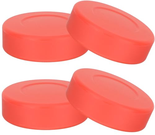 BESPORTBLE Eishockey-Pucks Übungs-Trainingspucks Gummi-Trainingspucks 4 Stück