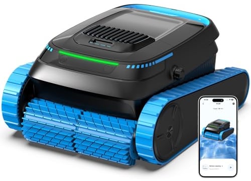 BOTLUXE (2026 Upgrade) PC20 Poolroboter Boden und Wand, Wasserlinienreinigung, Intelligenter Navigation, 18927LPH Leistungsstarker Poolsauger mit App-Steuerung, Poolsauger für Pools bis zu 170㎡