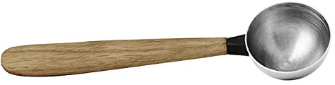 VIVA Tee-Messloeffel aus Holz & Edelstahl, perfekt dosiert, Geschenk | Skandinavisches Design in hochwertiger Verarbeitung. Fuer Tee- und Kaffeegenuss und als Geschenk.