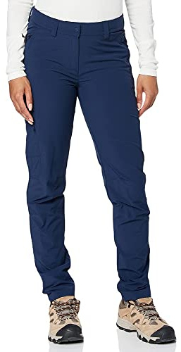 Schöffel Damen Pants Ascona, leichte und komfortable Wanderhose für Frauen, vielseitige Outdoor Hose mit optimaler Passform und praktischen Taschen, Dress Blues, 19