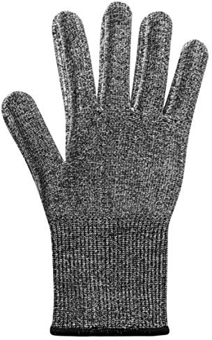 Microplane Schutzhandschuh Universalgröße Schnittfester Handschuh Grau 1 Stück 34027