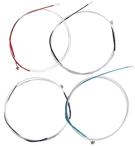 Viola Saiten, 4 Stück Bratschensaite Durable V70 Viola Strings Set Verstärkte Nickelsaite für Viola Ersatzteil