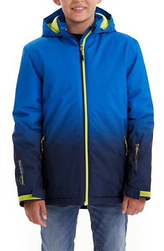 Killtec Jungen Lynge Bys Jckt Funktionsjacke Mit Kapuze Und Schneefang, Royal, 164 EU