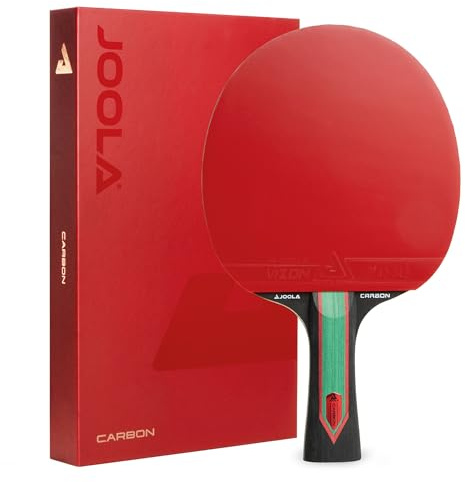 JOOLA Tischtennisschläger RED Carbon Pro/Control/X – Carbon Tischtennisschläger mit Magnetbox