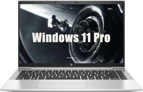HP EliteBook 845 G8 Business-Laptop, 14-Zoll-FHD-Display (1920 x 1080), AMD Ryzen 5 Pro 5650U, 16 GB RAM, 256 GB SSD, QWERTY-Tastatur, Windows 11 Pro (Generalüberholt)