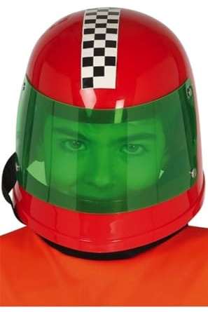 FIESTAS GUIRCA F1 Pilotenhelm für Kinder, rot, nino