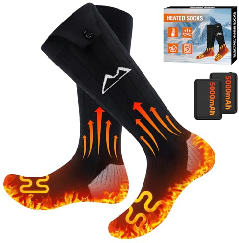 Loowoko Beheizbare Socken (Beheizte Socken)