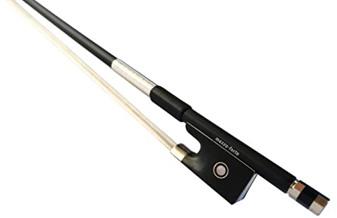 Violinbogen Geigenbogen Carbon Kohlefaser Violine Geige 1/2 mezzo-forte – gerade, stabil, spielfreudig