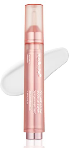 medicube Collagen Glow Booster Milk Twist & Click Serum | Glow Serum, Hydrolysiertes Kollagen, Milchextrakt, Feuchtigkeit, Strahlender Teint, Koreanische Hautpflege, 15 ml