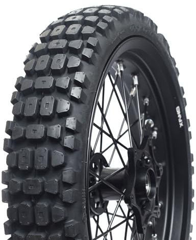 DELI TIRE Schlauchlos Motorradreifen Enduro 130/70-17 Hinterrad - Ganzjahresreifen 62 S für Cross Enduro und Tourenmotorrad SB-107 BRUTAL - Allwetterreifen TL – ideal für Spikes - Reifen für Touren