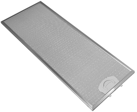 AllSpares Metall-Fettfilter für Dunstabzugshauben geeignet für Bosch Siemens Neff Constructa Viva Balay Junker 11022474 | 482x192 mm