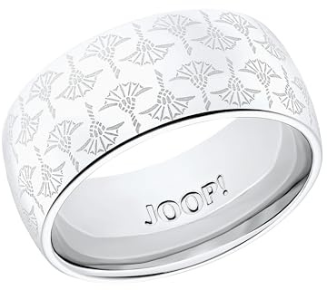 Joop! - Damen Ring Edelstahl - Silberfarben - Kornblume Ring